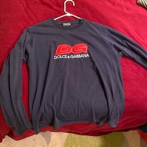 Small Dolce & Gabbana Mens long sleeve blue